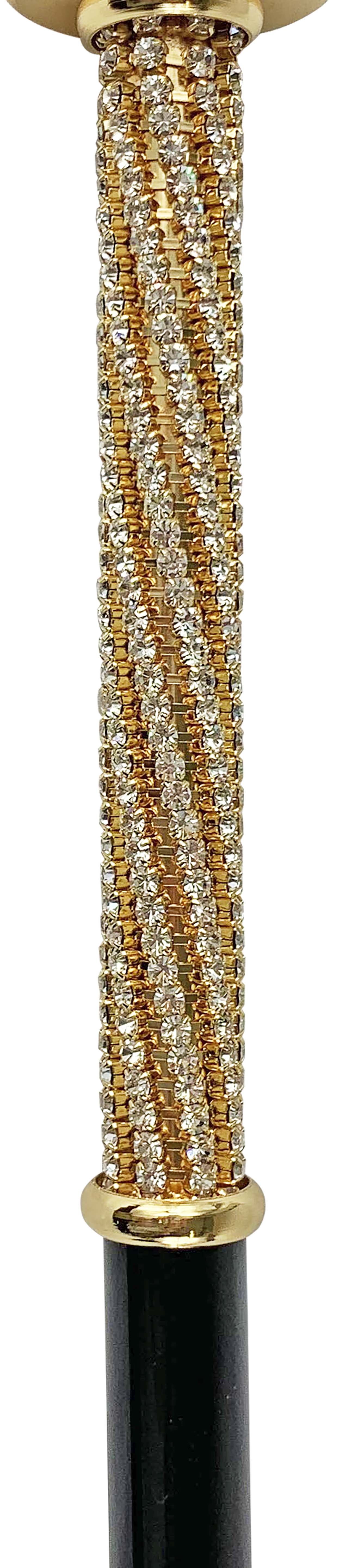 Milord Cane set with thousands of crystals