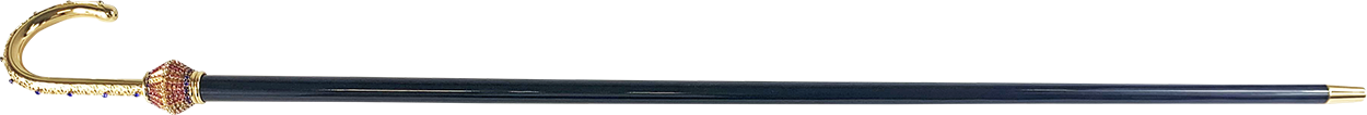 Elegant Walking cane for ladies with crystals