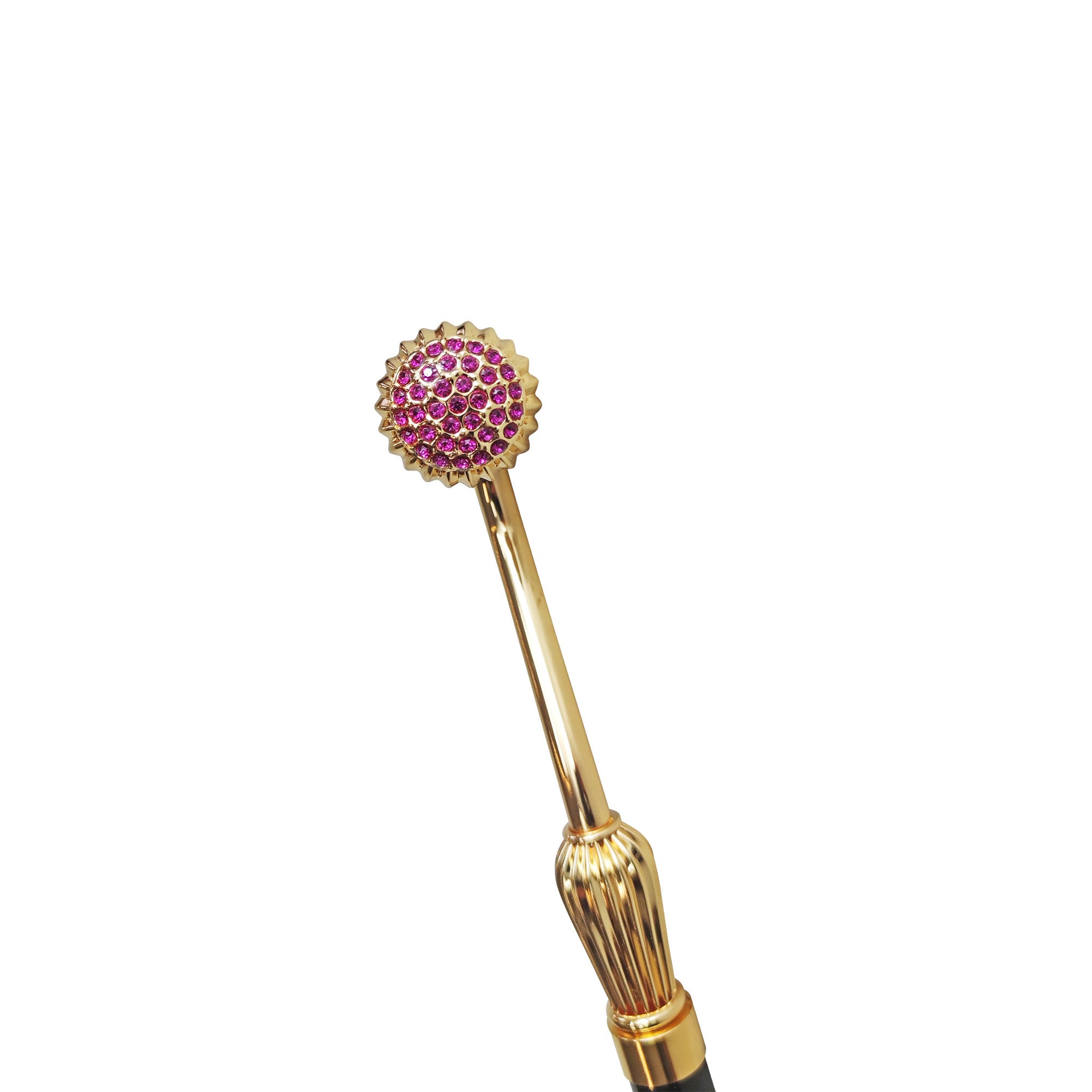 Ladies Walking stick with amethyst crystals