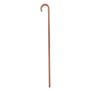 Crook Walking Cane Encrusted with Amethyst crystals