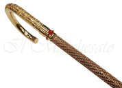 Luxury Walking Cane Encrusted with Swarovski Crystals - il-marchesato