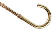 Exclusive "ilMarchesato" Walking stick - Goldplated 24K