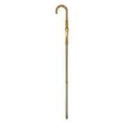 Luxury Gold plated 24K walking stick encrusted with thousands of crystals