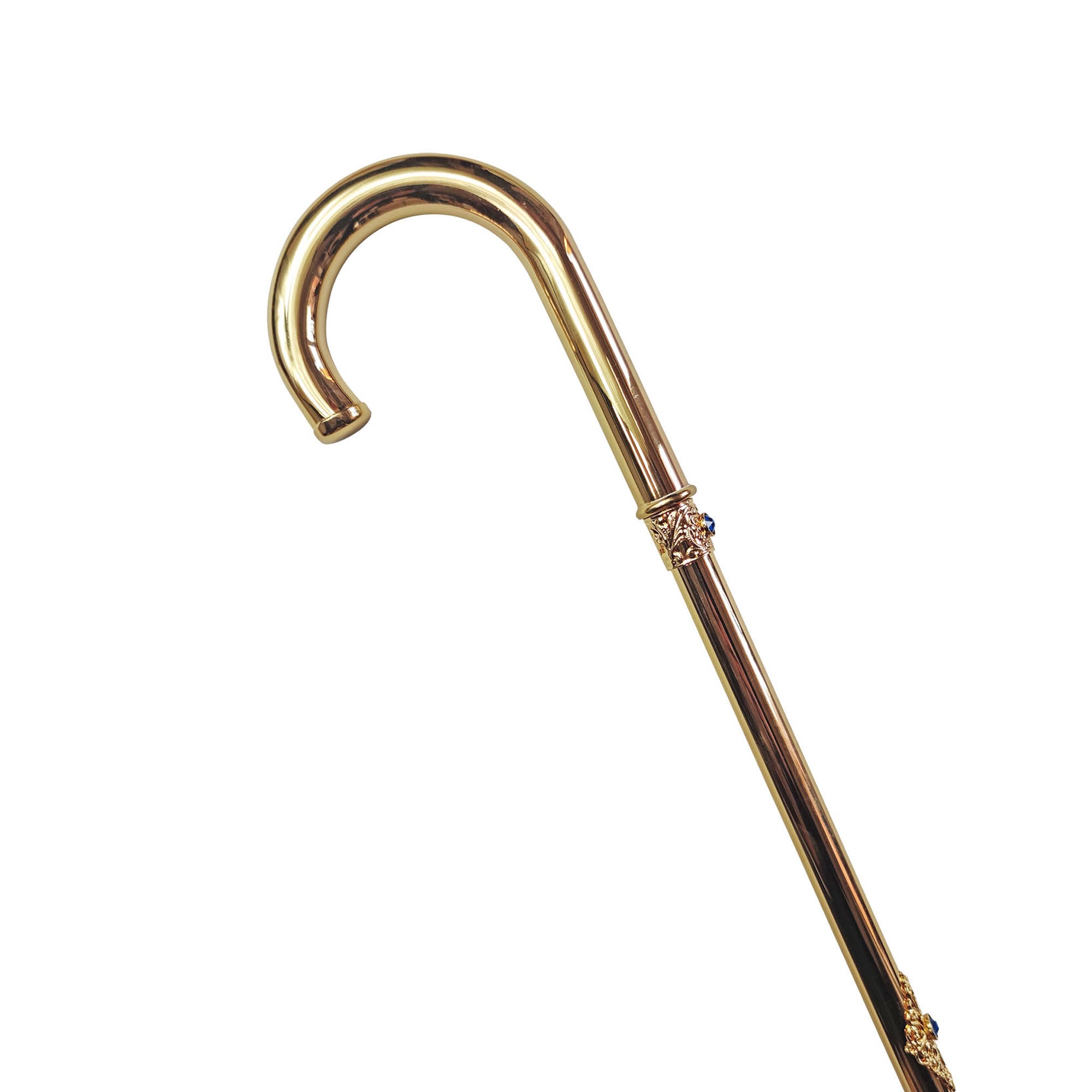 Luxury Gold plated 24K walking stick