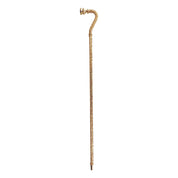 Crook Walking Cane Encrusted with white crystals