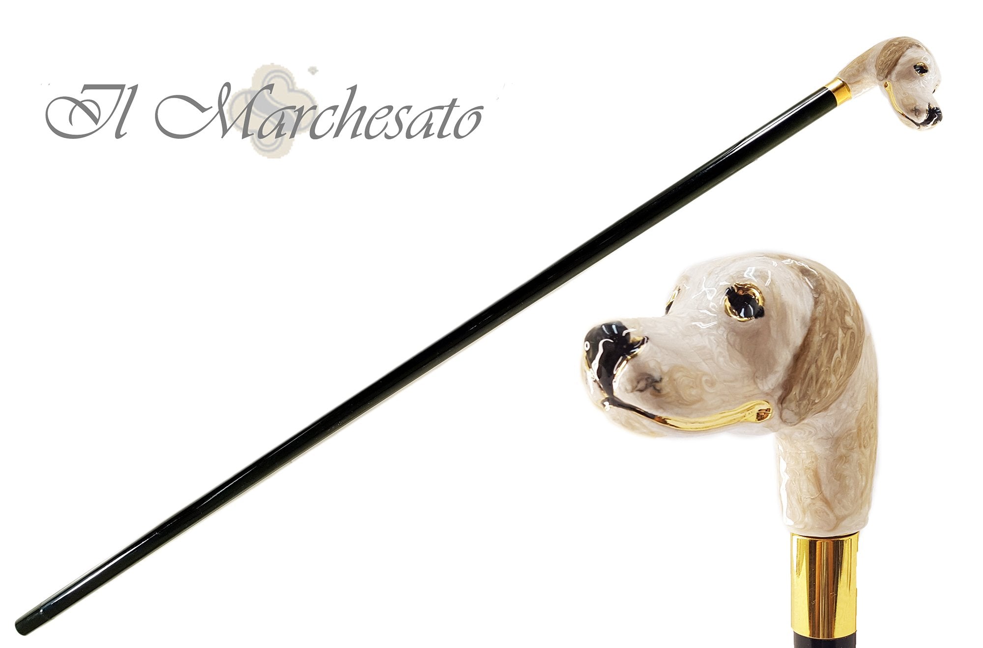 Enameled Hunting Dog - il-marchesato