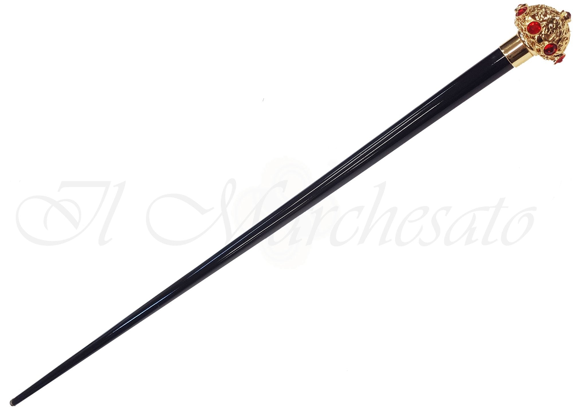 Fine Walking Sticks - Red Swarovski Strass - il-marchesato