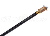 Fine Walking Sticks - Swarovski Crystal Encrusted Knob - il-marchesato