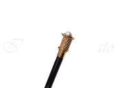 Fine Walking Sticks - Swarovski Crystal Encrusted Knob - il-marchesato