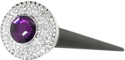 Elegant Walking Sticks - Swarovski Crystal Encrusted Knob - il-marchesato