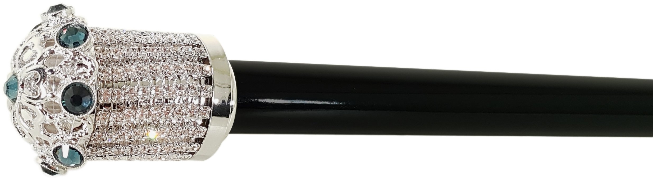 Evening Cane With Swarovski Elements - il-marchesato