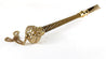 Luxury Shoehorn Encrusted with thousands of Jet crystals - IL MARCHESATO LUXURY UMBRELLAS, CANES AND SHOEHORNS