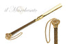 Luxury Shoehorn Encrusted with thousands of Jet crystals - IL MARCHESATO LUXURY UMBRELLAS, CANES AND SHOEHORNS