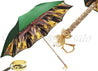 Awesome Green Women's Umbrella with Printed Geometric Design - il-marchesato