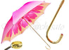 Pink Dahlia Double Canopy - Luxury Ladies Umbrella - il-marchesato
