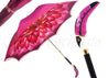 Beautifull Double Canopy Toucan Umbrella in a Luxurious Gradient Fuchsia Color - il-marchesato