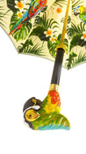 il Marchesato Luxury Parrot Umbrella, Double Cloth - il-marchesato