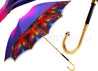 Women's Umbrella - Swarovski Cristals - Double Cloth - il-marchesato