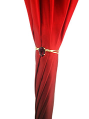 Luxurious Red Umbrella, Double Cloth - Abstract Design - il-marchesato