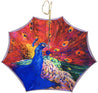 Fanciful Umbrella With peacock Design - il-marchesato