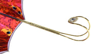 Fanciful Umbrella With peacock Design - il-marchesato