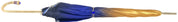Luxurious Blue Umbrella, Double Cloth - Abstract Design - il-marchesato