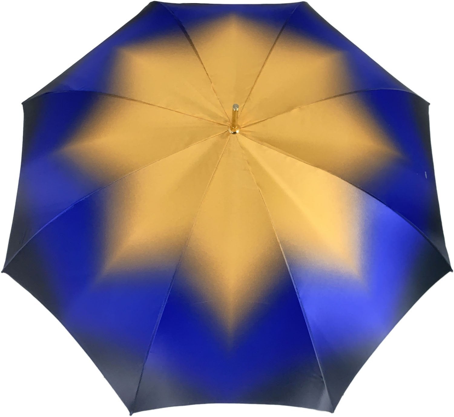 Luxurious Blue Umbrella, Double Cloth - Abstract Design - il-marchesato