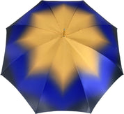 Luxurious Blue Umbrella, Double Cloth - Abstract Design - il-marchesato