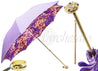 Lilac Flowers Umbrella, Double Cloth - il-marchesato