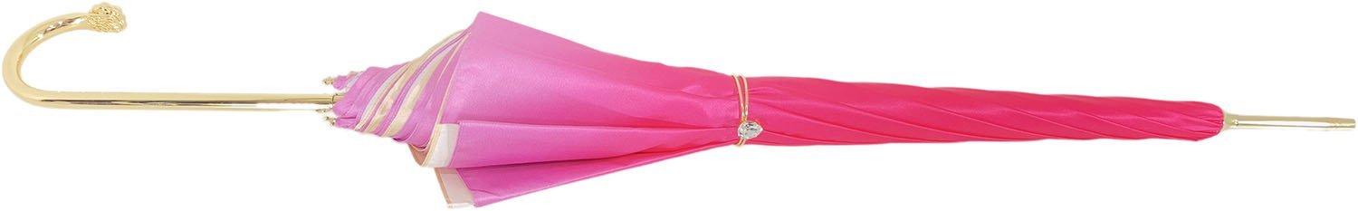 Pink Umbrella With Rose Design - il-marchesato