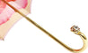 Pink Umbrella With Rose Design - il-marchesato