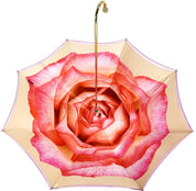 Pink Umbrella With Rose Design - il-marchesato