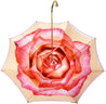 Pink Umbrella With Rose Design - il-marchesato