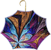 Fantastic Double Canopy Luxury purple Umbrella - il-marchesato