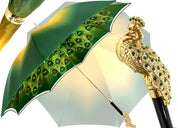 il Marchesato Green Peacock Umbrella - il-marchesato