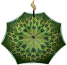 il Marchesato Green Peacock Umbrella - il-marchesato