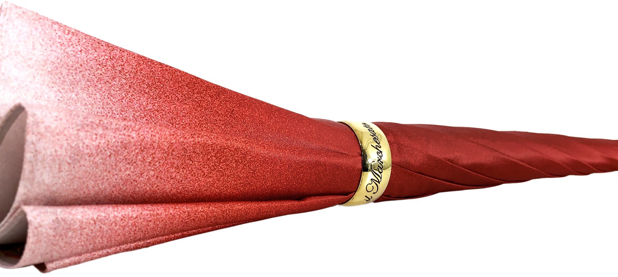 il Marchesato Red Flowered Umbrella - il-marchesato