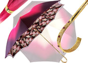 Beautiful Double Cloth Umbrella-  Exclusive Herons Design - il-marchesato