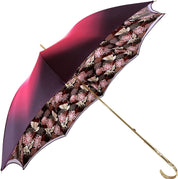 Beautiful Double Cloth Umbrella-  Exclusive Herons Design - il-marchesato