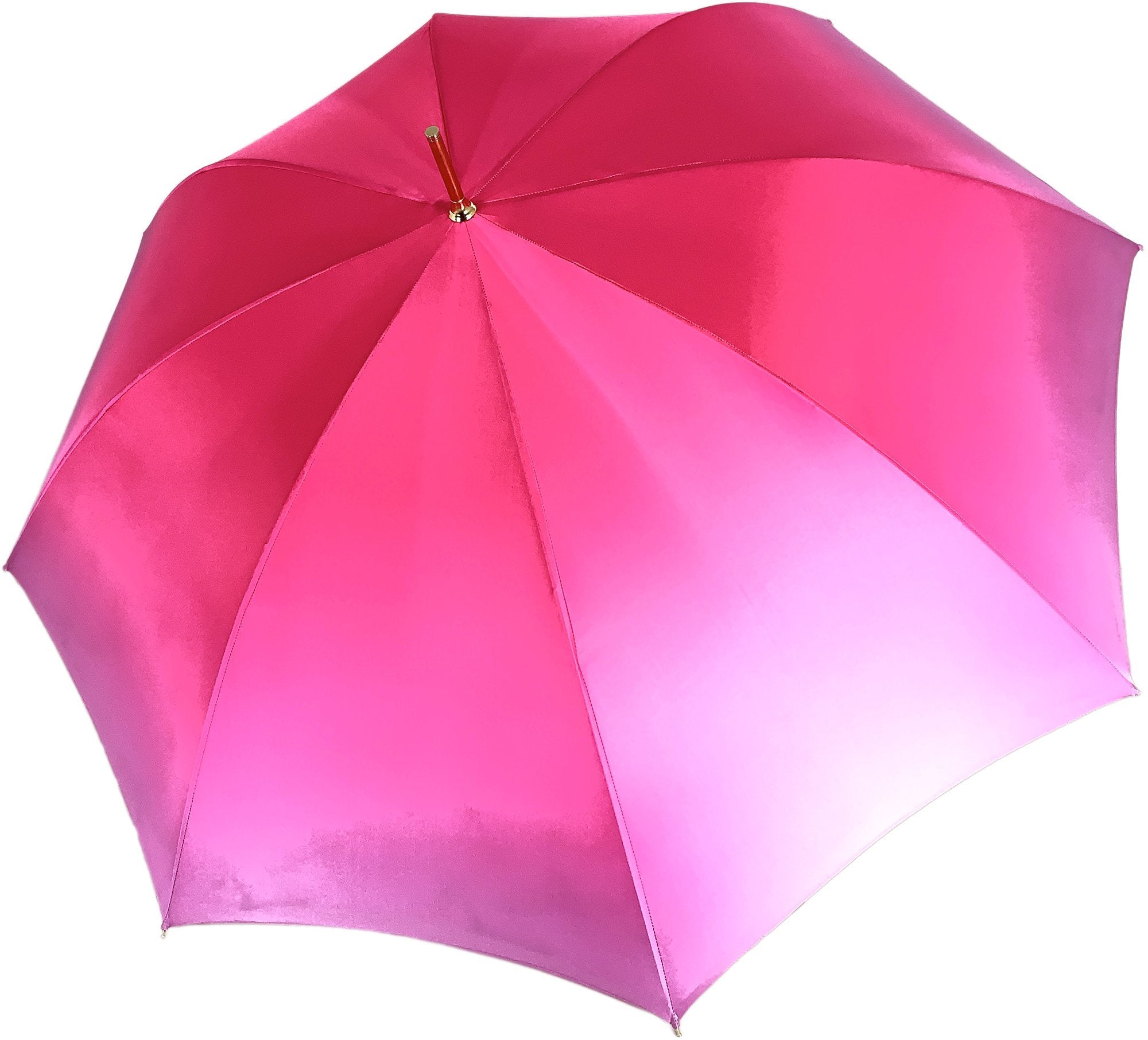 Lovely Shade Fuchsia/Pink Umbrella - Exclusive Flower Design - il-marchesato