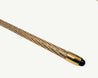 Brass Walking Cane Encrusted with Swarovski Elements - il-marchesato