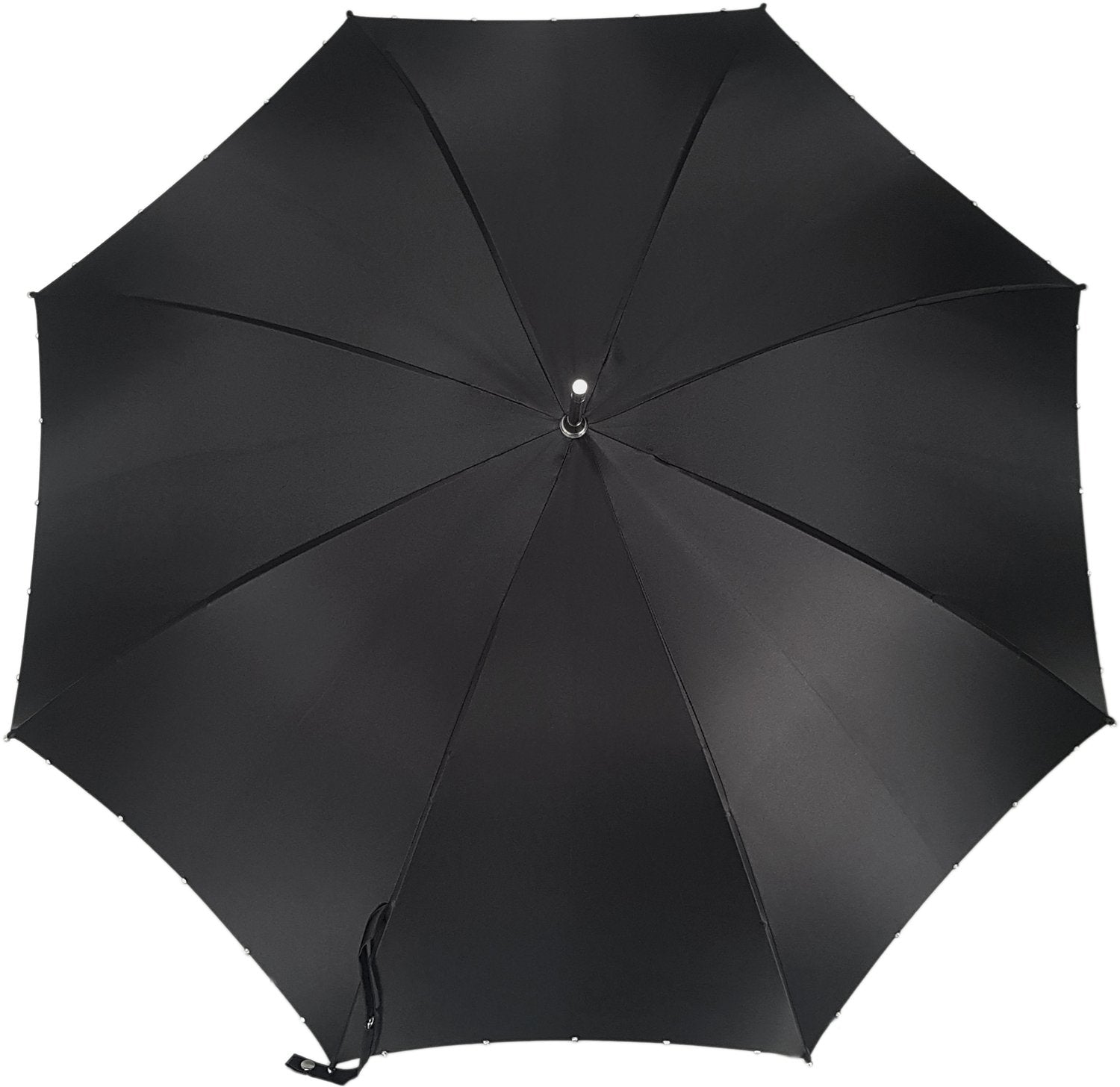 Handcrafted Luxury Umbrella in a Black Color - il-marchesato