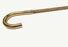 Brass Walking Cane Encrusted with Swarovski Elements - il-marchesato