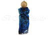 Awesome Blue Flowered Umbrella - il-marchesato