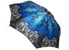 Awesome Blue Flowered Umbrella - il-marchesato