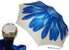 Blue Dahlia - Luxury Ladies Umbrella - il-marchesato