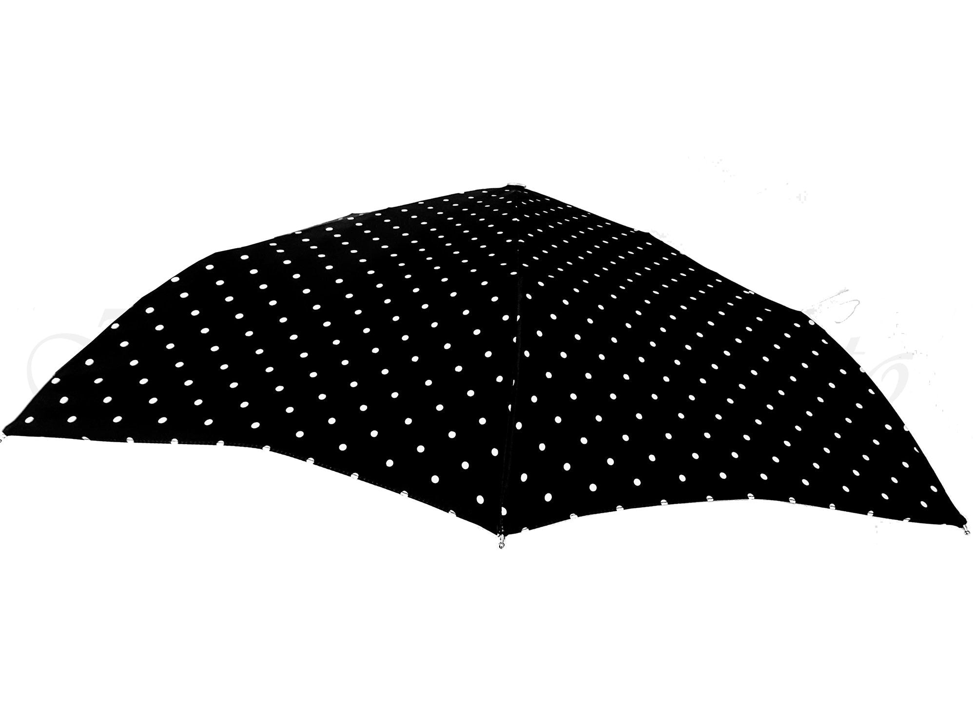 Compact Folding Polka Dot Umbrella - il-marchesato