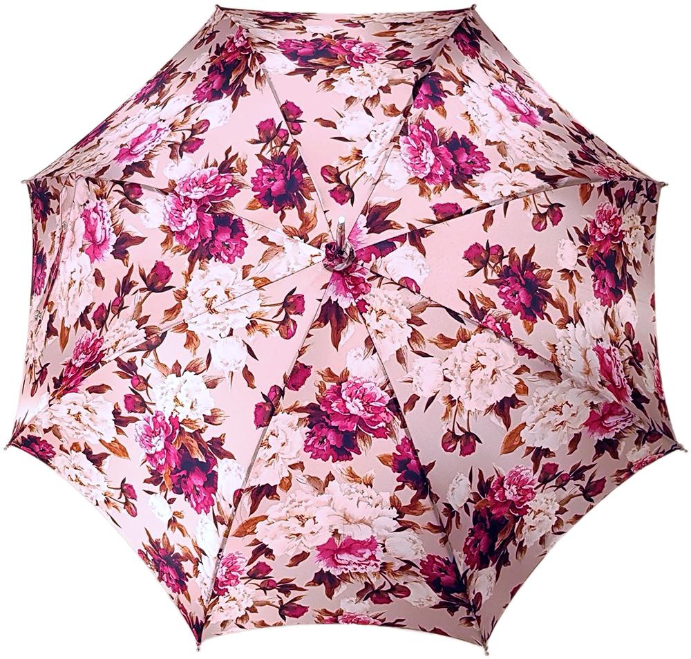 Beautiful Pink Flowered Parasol – ilMarchesato - Luxury Umbrellas Beautiful Pink Flowered Parasol – ilMarchesato - Luxury Umbrellas