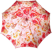 Luxury Parasol With Roses - il-marchesato