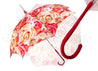 Luxury Parasol With Roses - il-marchesato